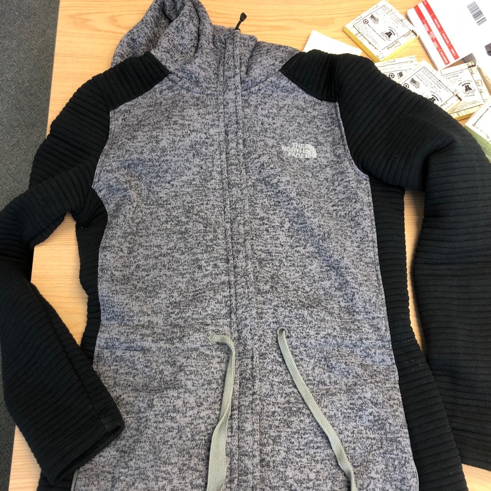 North face jacket!! Super comfy and warm